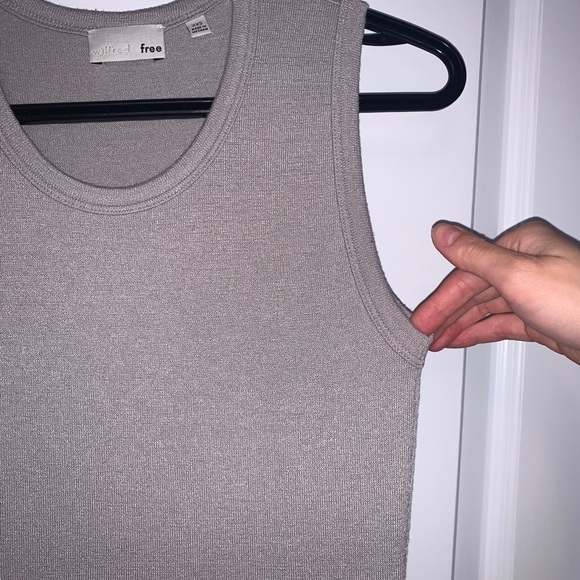 Wilfred free | Midi slip dress | Grey - Picture 5 of 5